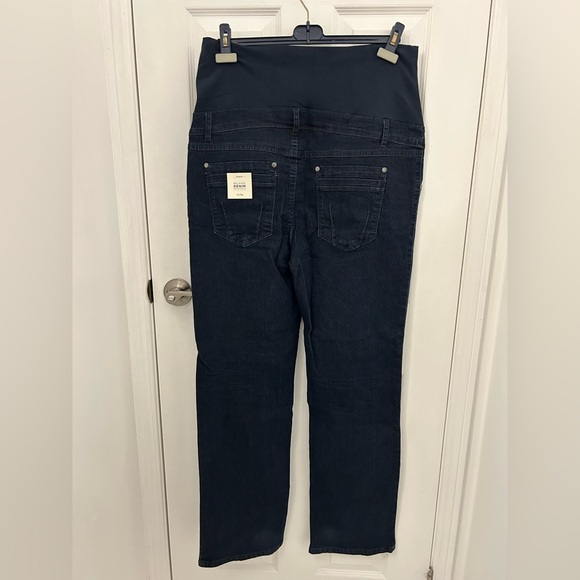 NWTs Thyme Maternity 3 in 1 Maternity Jeans, Sz XL - Picture 5 of 8